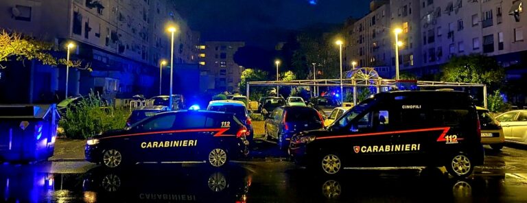 FRASCATI - Un'operazione antidroga dei Carabinieri a Tor Bella Monaca