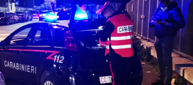 I controlli dei Carabinieri nella zona del Pigneto (1)