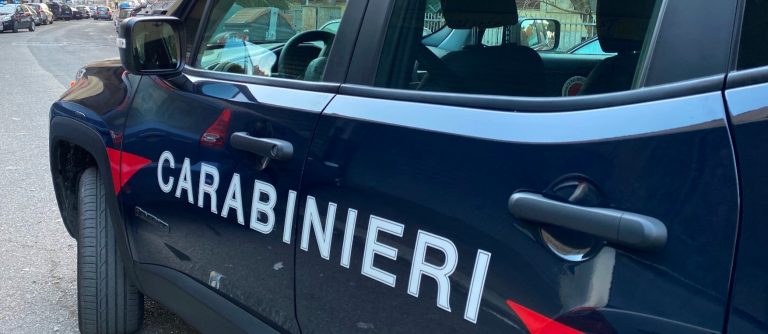 MONTESACRO - I Carabinieri intervenuti a San Basilio