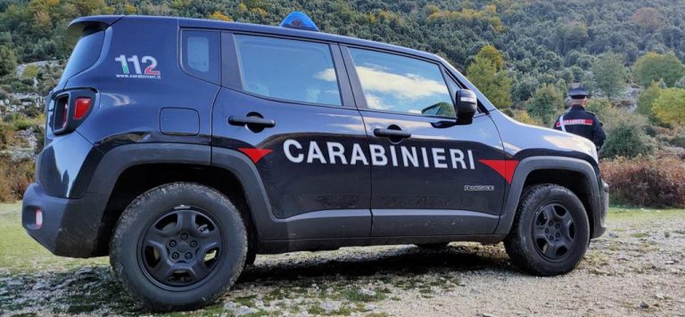 COLLEFFERO - I Carabinieri intervenuti alla Piana di Monte Faggeta (1)