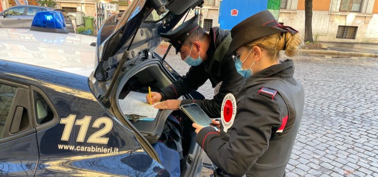 TRIONFALE - Controlli dei Carabinieri (2)