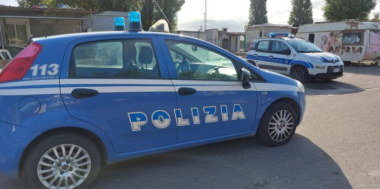 I controlli interforze nel campo nomadi di via Candoni (4)