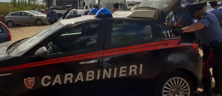 L'intervento dei Carabinieri al Rave dello scorso 3 ottobre allestito a Roma tra Ponte Galeria e Vitinia (4)