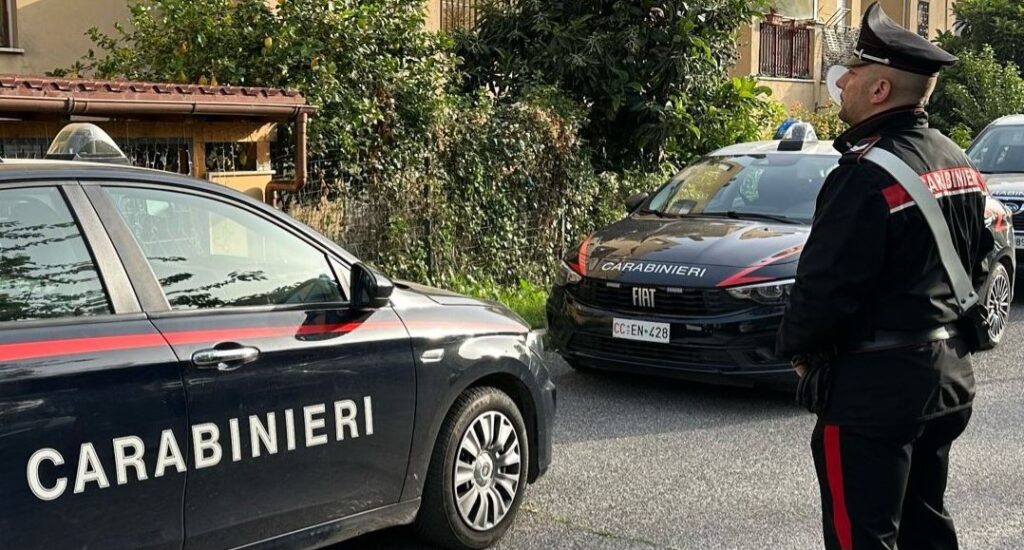 TIVOLI - I Carabinieri intervenuti (2)