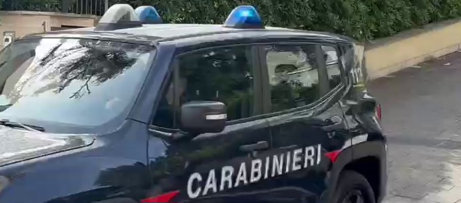 TRIONFALE - I Carabinieri intervenuti